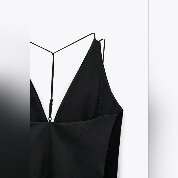 Zara Combination Velvet Vest - Picture 4 of 15